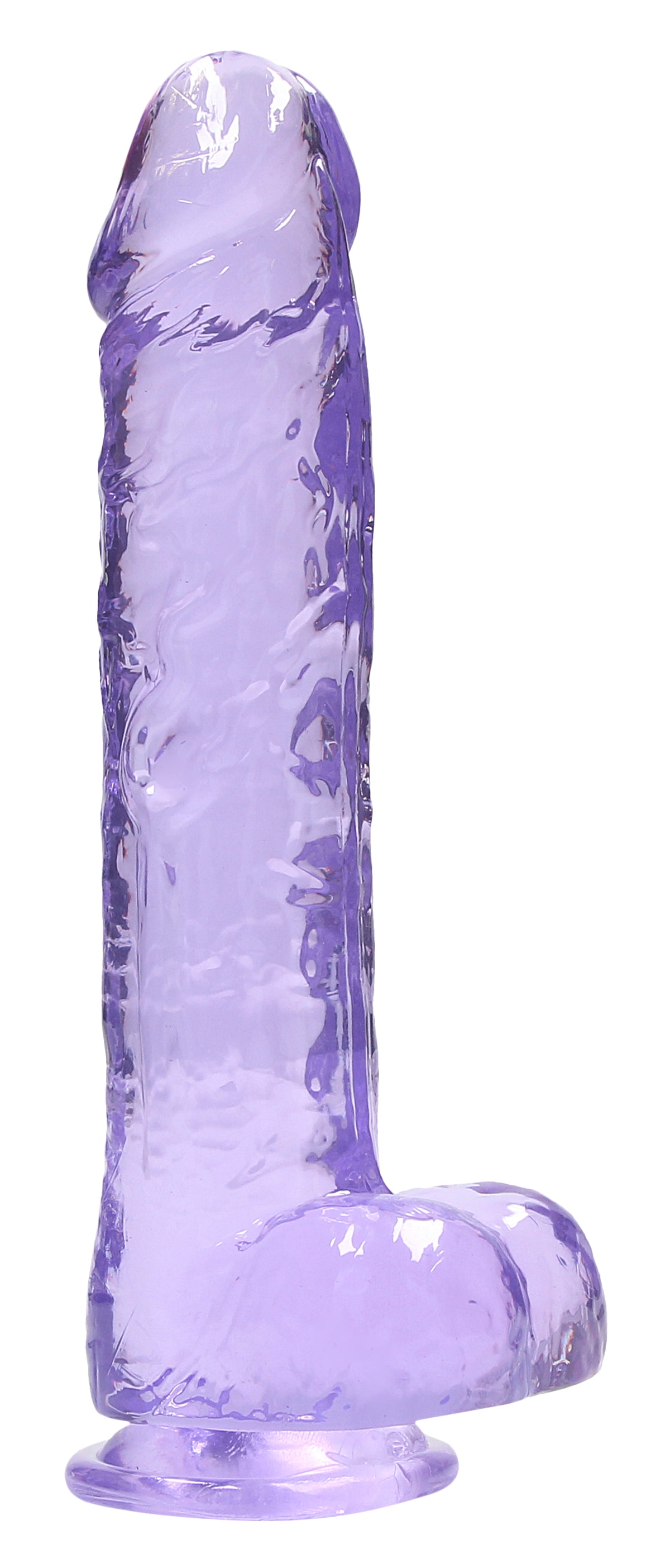 "9 Inch Realistic Dildo With Balls - Purple SH-REA093PUR"