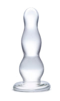 "4 Inch Glass Butt Plug GLAS-140"
