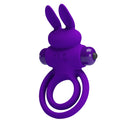 "Pretty Love Vibrant Penis Ring III - Purple BI-210206-1"